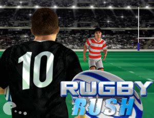 Rugby rush game online .